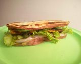 A picture of step 4 of No-bread red bean patty subs!.