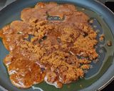 A picture of step 2 of Turmeric balls.