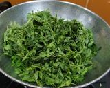 "हरभरा पाल्याची भाजी"(Harbhara Palyachi Bhaji Recipe In Marathi रेसिपी स्टेप 2 फोटो 