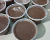 Foto langkah ke 3 dari resep Pudding Cokelat.