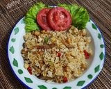Foto langkah ke 4 dari resep Nasi Goreng Kampung Teri Tempe.