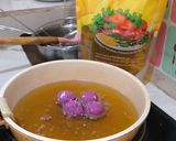 Foto langkah ke 3 dari resep Bola Ubi Ungu Oatmeal💜.