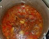 A picture of step 9 of Yam and egg with cabbage source.