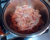 Foto del paso 2 de la receta: Crema de calabacines y gambas