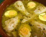 Foto del paso 4 de la receta Cazuela de tronquitos de merluza en salsa verde