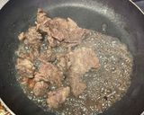 Foto del paso 1 de la receta: Carne con champiñones y ensalada 🥗 🥩 - idea de almuerzo grez