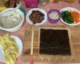 Foto langkah ke 7 dari resep Bulgogi Gimbab (불고기 김밥).