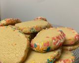 A picture of step 6 of Condensed Milk Cookies.