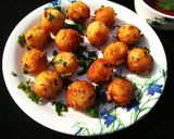 A picture of step 10 of Samak Rice Spongy balls.