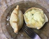 Foto del paso 4 de la receta: Canastitas de verdeo, queso y huevo