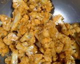 A picture of step 3 of Gobhi Manchurian.