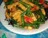 Foto langkah ke 7 dari resep Tumis kacang panjang tempe.