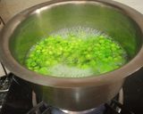 A picture of step 1 of Dhaba style matar paneer.