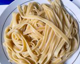 Foto langkah ke 4 dari resep Fettuccine Carbonara.