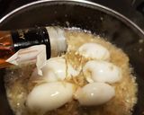 Foto del paso 5 de la receta Chipirones rellenos con salsa de puerros y cebolla