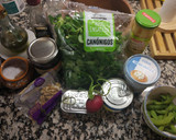 Foto del paso 1 de la receta: Ensalada de canónigos y caballa