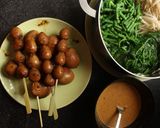 Foto langkah ke 4 dari resep Sate Telur Puyuh ala Angkringan.