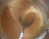 A picture of step 2 of Kumro Phool Bora aka pumpkin flower fritter.
