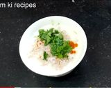 A picture of step 2 of Cucumber Raita.