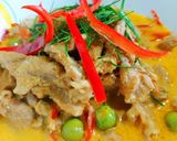 รูปขั้นตอนการทำที่ 4 ของ พะแนงเขียวหวานหมู
