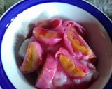 Foto langkah ke 8 dari resep Es pisang ijo (buah naga).