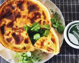 Foto do passo 1 de Quiche de Bacon com Queijo Cremoso de Cabra