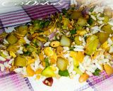 A picture of step 2 of Raw Mango Bhel.