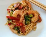 A picture of step 4 of Easy noodle stir fry.