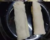 A picture of step 8 of Bread Malai Roll.