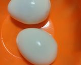 A picture of step 1 of Egg curry.