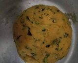 A picture of step 2 of Steamed methi kofte.