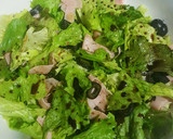 Foto del paso 3 de la receta: Ensalada de arroz con aceitunas y jamón york