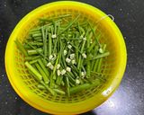 Hình bước làm 1 của món SP.0943 - Bò Xào Hoa Hành