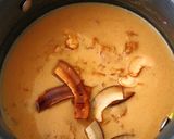 A picture of step 3 of Pineapple Jagarry Payasam.