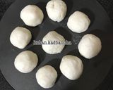 عکس مرحله 1 از دستور کیک سورپرایز نارگیلی