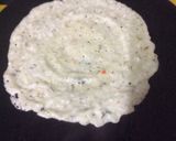 A picture of step 2 of Sooji dosa.