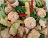 Foto langkah ke 5 dari resep Tahu Udang Tauco.
