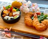 A picture of step 7 of Japanese Miniature Obento Lunch Box.