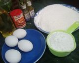 A picture of step 1 of Khasata cake Rusk.