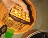 Foto langkah ke 7 dari resep Sandwich gabin vla coklat susu (ekonomis).