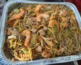 A picture of step 7 of Shrimp and Chicken Pancit Canton.