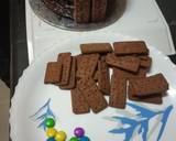 Biscuit chocolate gems cake recipe step 4 photo