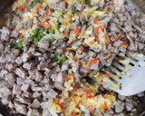 Foto del paso 3 de la receta: Relleno de empanadas de carne cortada a cuchillo