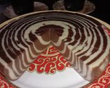 Foto langkah ke 7 dari resep Puding Roti Tawar Zebra.