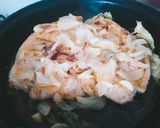 Foto del paso 6 de la receta: Chuleta de jamón de cerdo con salsita de cebolla y ajo