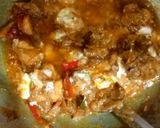 A picture of step 5 of Chicken curry for new learners.
