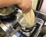 狗蝦絲瓜麵線的食譜步驟5照片