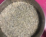 A picture of step 1 of Pearl Millet Khichdi.