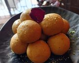 A picture of step 3 of Magaja ladoo.