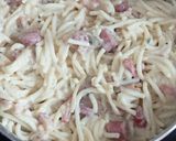 Foto del paso 6 de la receta: Espaguetis a la "falsa carbonara"😋😋